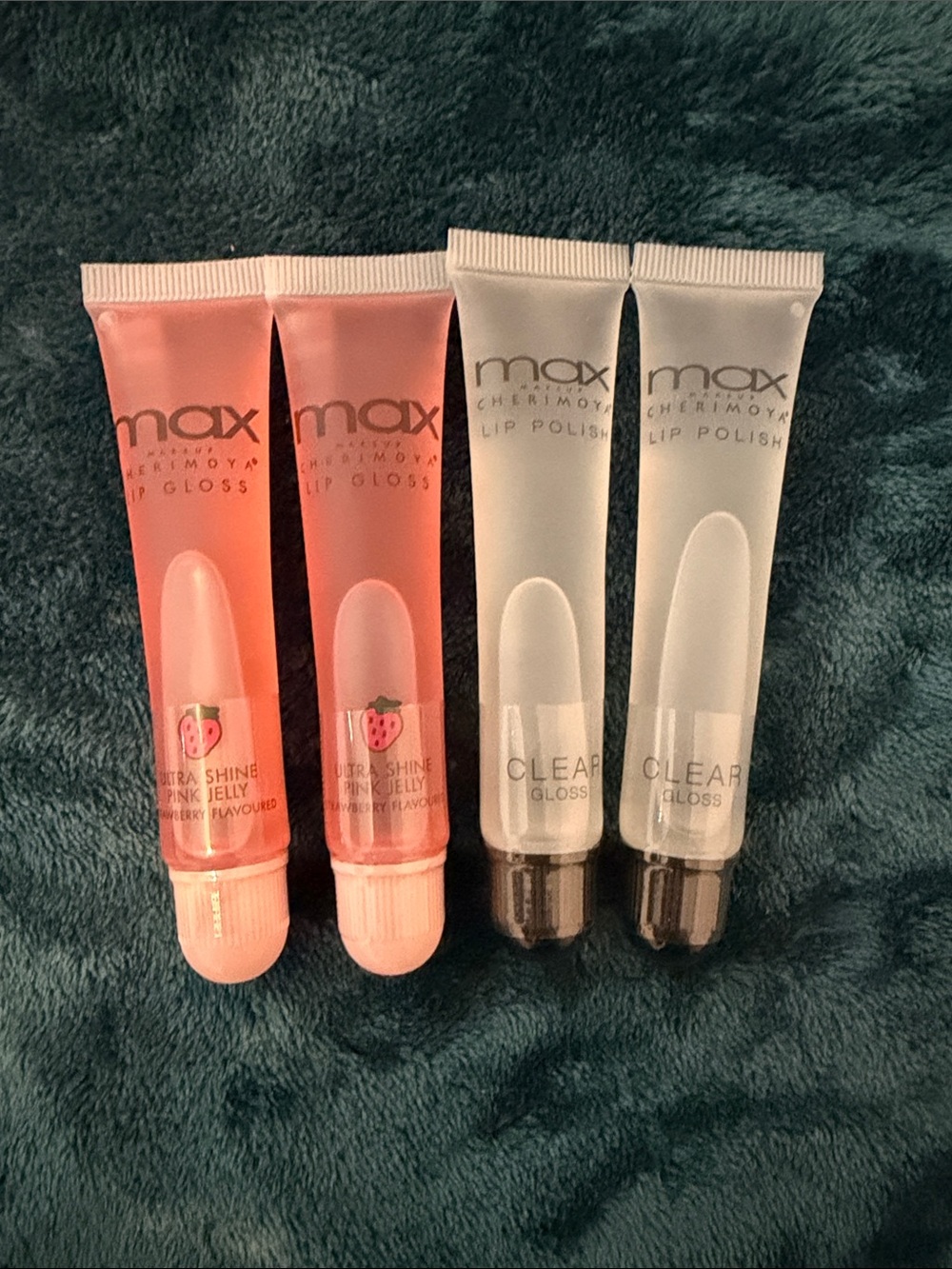 Lip Polish Duo – Pink & Clear High-Shine Gloss